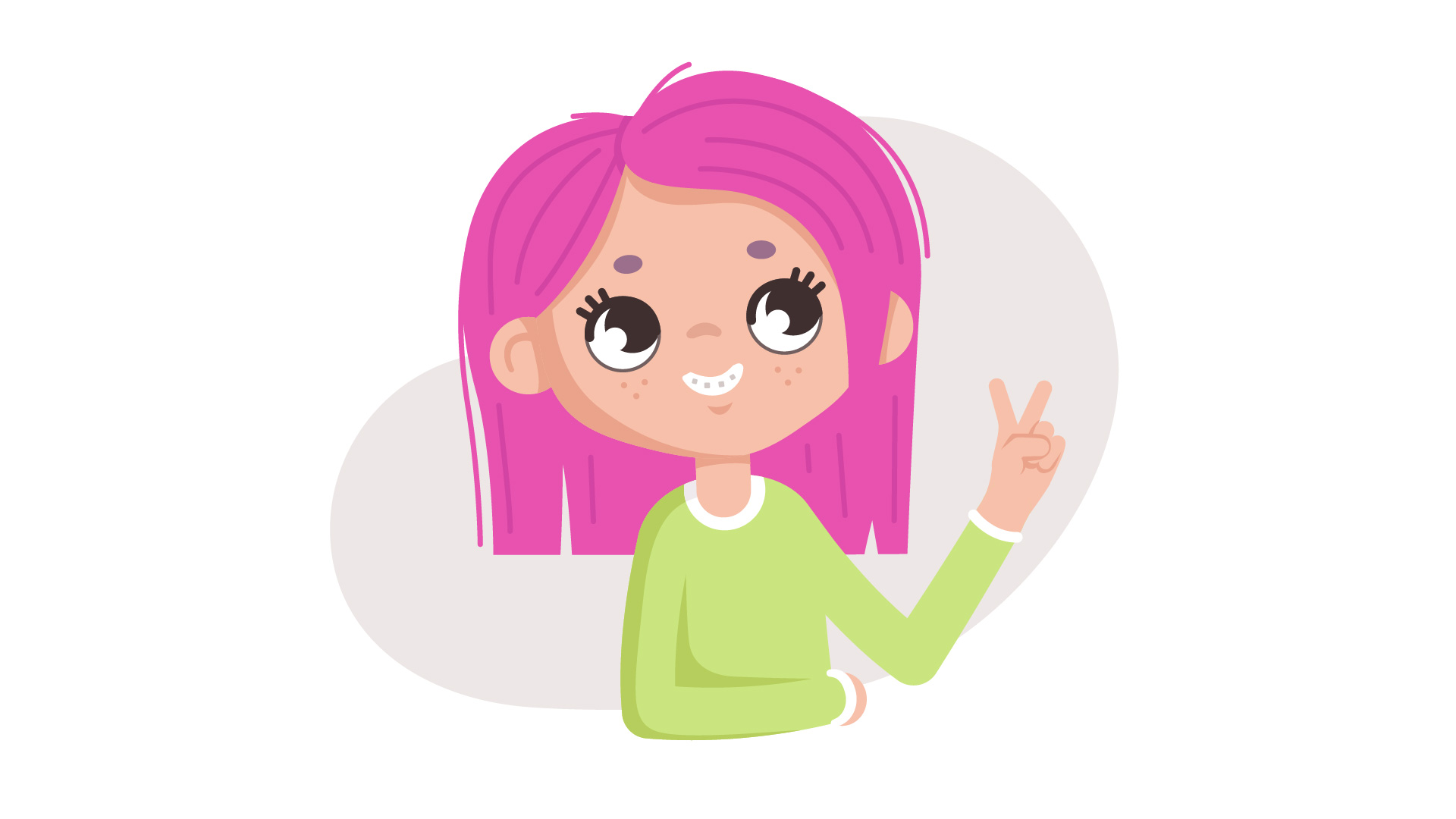 Катя учит рисовать